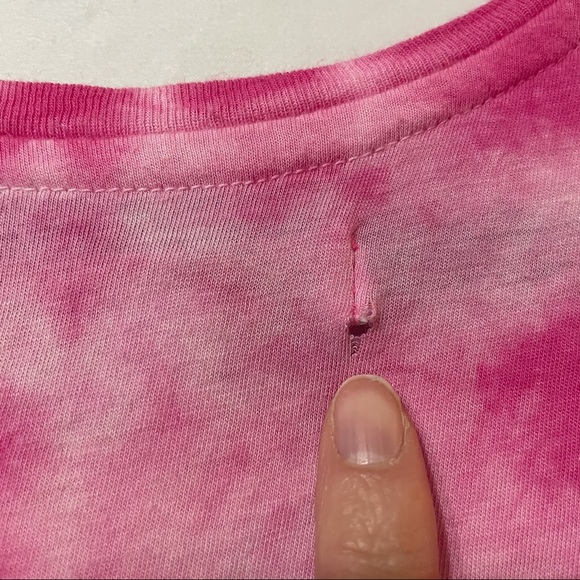 Spiritual Gangster Pink Tie Dye Good Vibe Tank - Picture 7 of 8